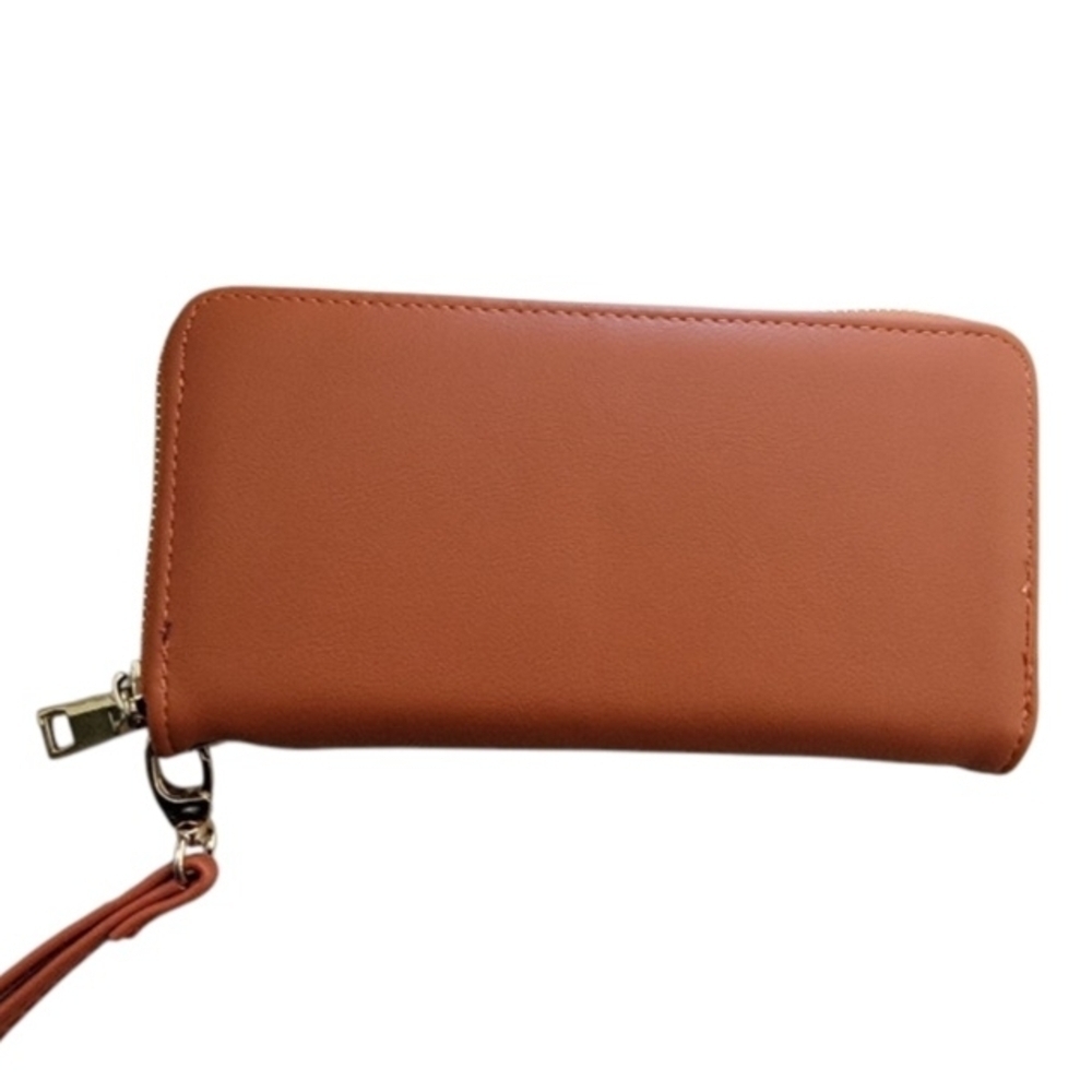 Elegant Orange Women's Wallet.